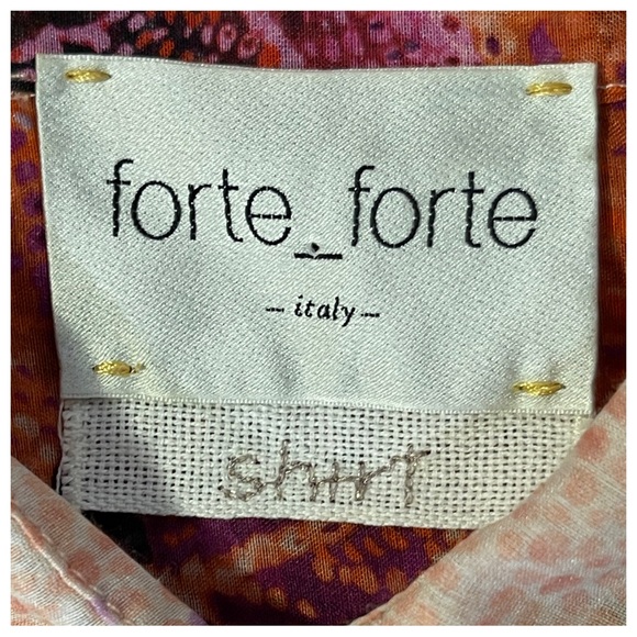 Forte Forte mosaic floral blouse - Picture 5 of 8